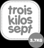 trois kilo sept