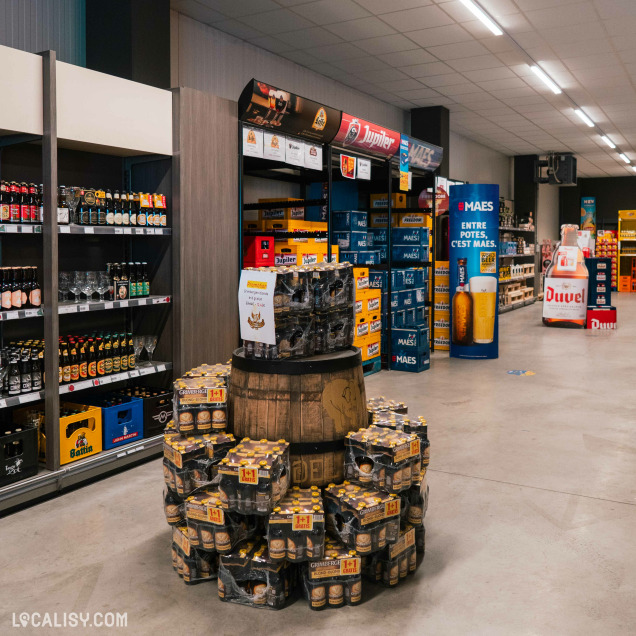 Grande sélection de bières artisanales chez Brasserie Maziers à Marche-en-Famenne, magasin de boissons.