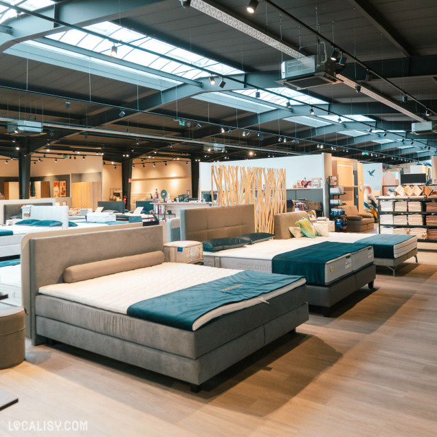 Magasin de literie Dodomax à Alleur, expert en literie haut de gamme.