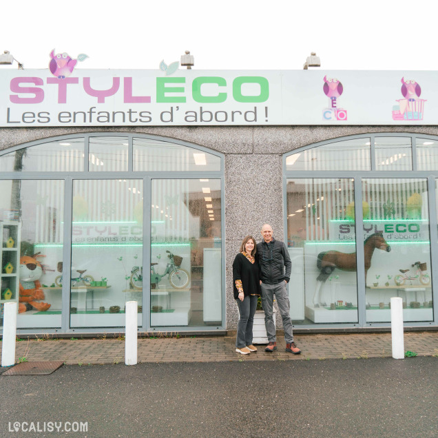 Magasin de jouets Styleco à Awans spécialisé en articles pour enfants.
