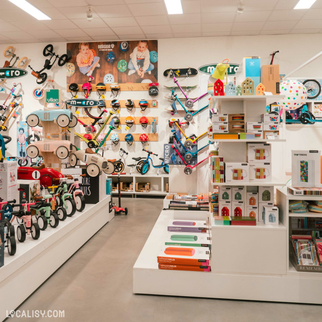Magasin de jouets Styleco à Awans avec un large choix de jeux éducatifs.