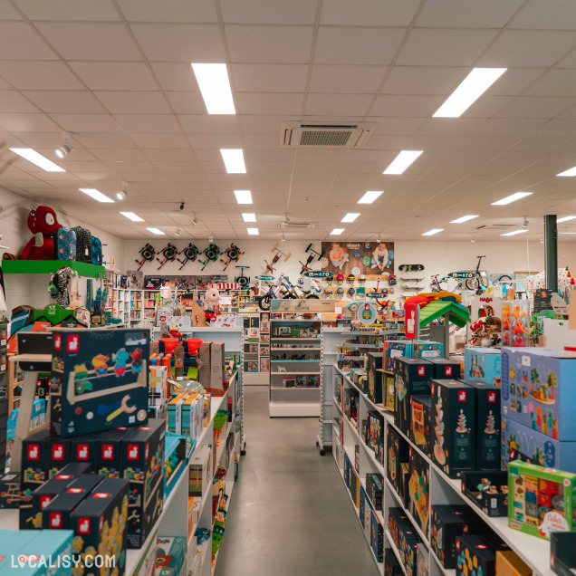 Magasin de jouets Styleco à Awans spécialisé en loisirs créatifs pour enfants.